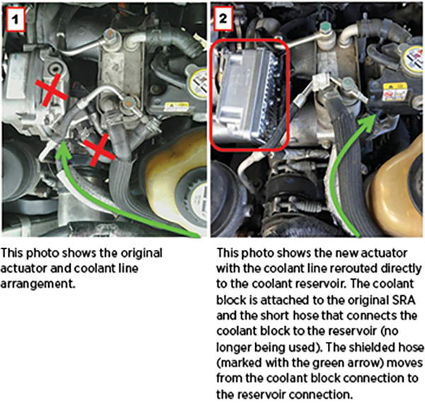 TechTip - Actuator and coolant line