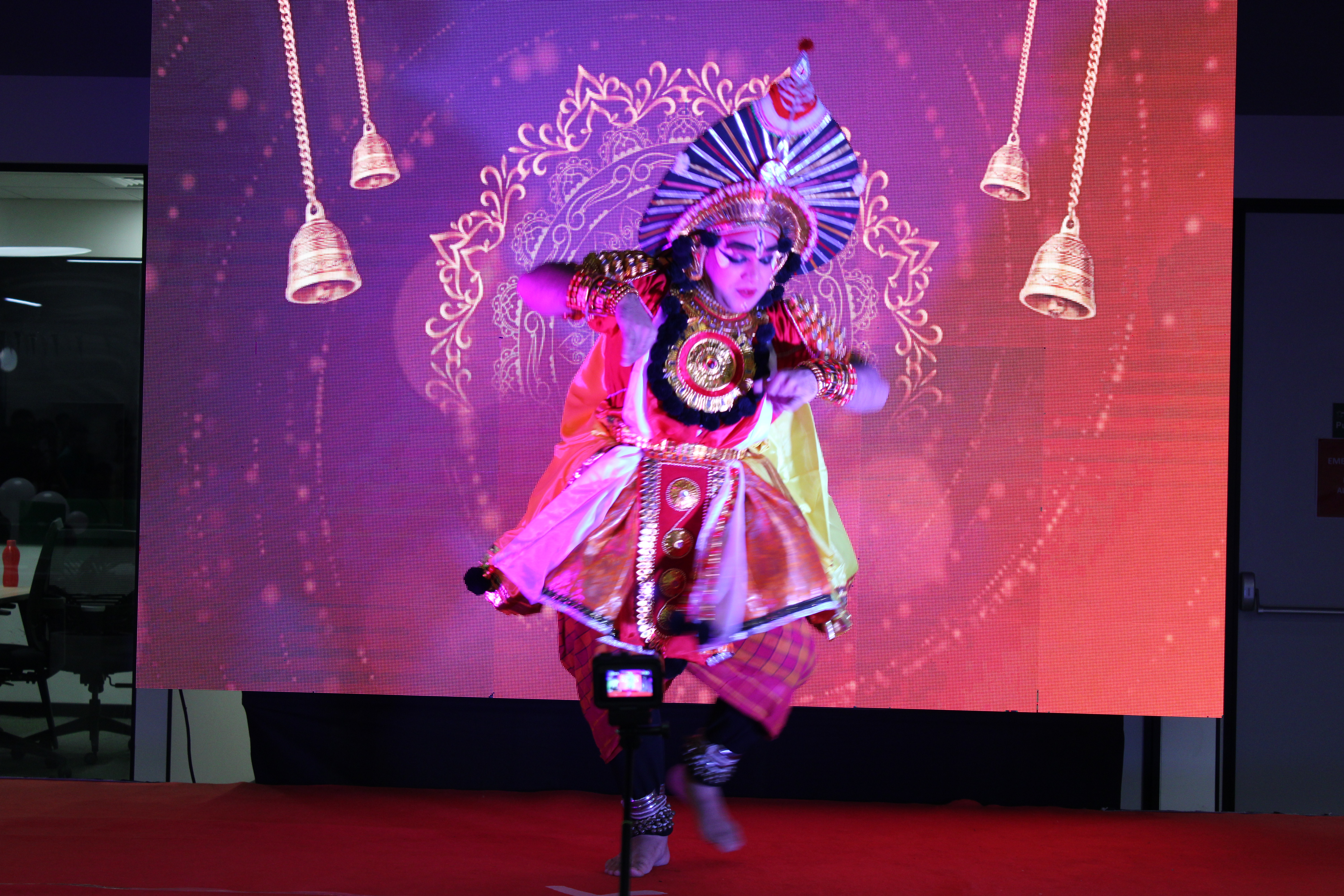 Person doing a cultural dance