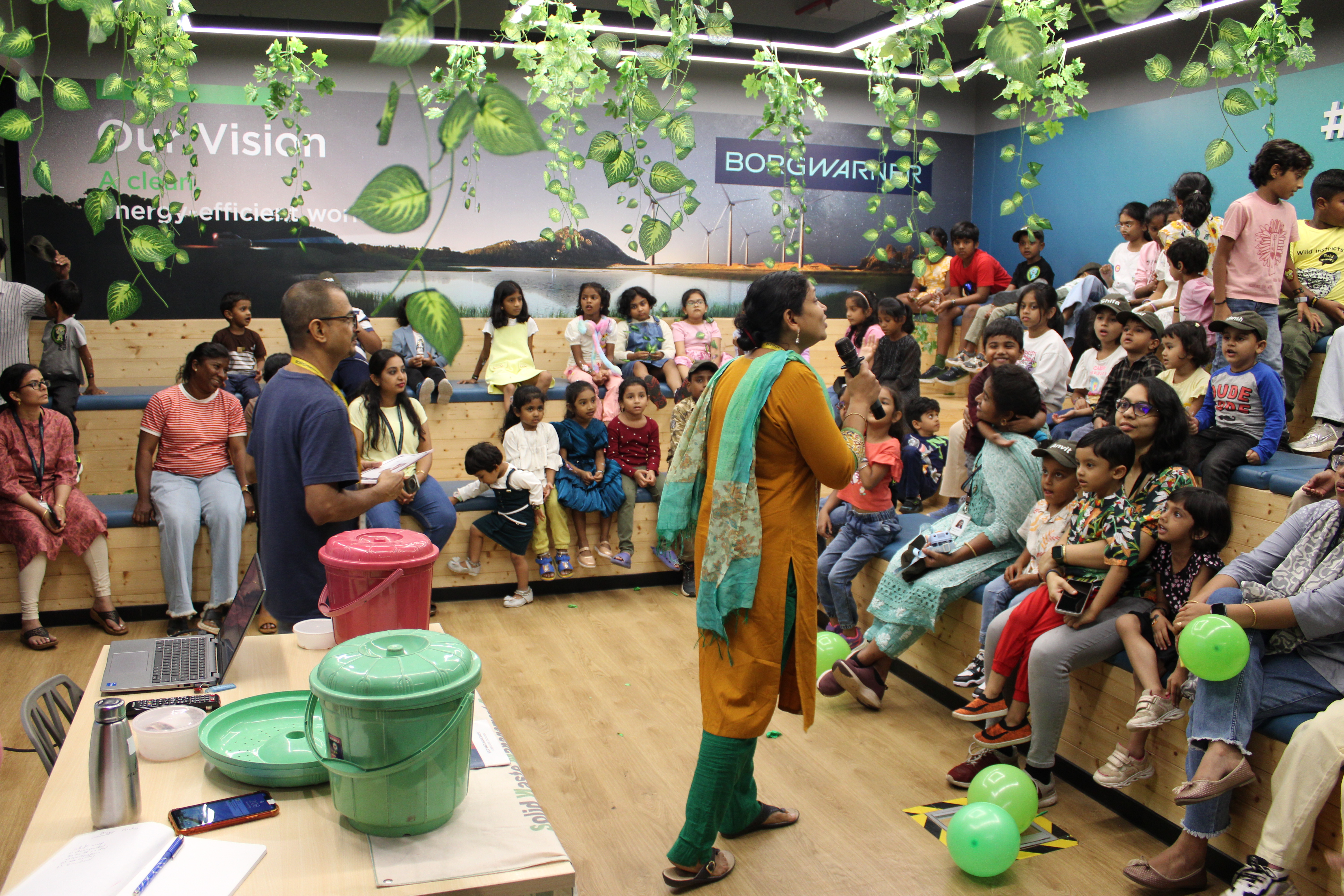 Kids' Day - Composting Session