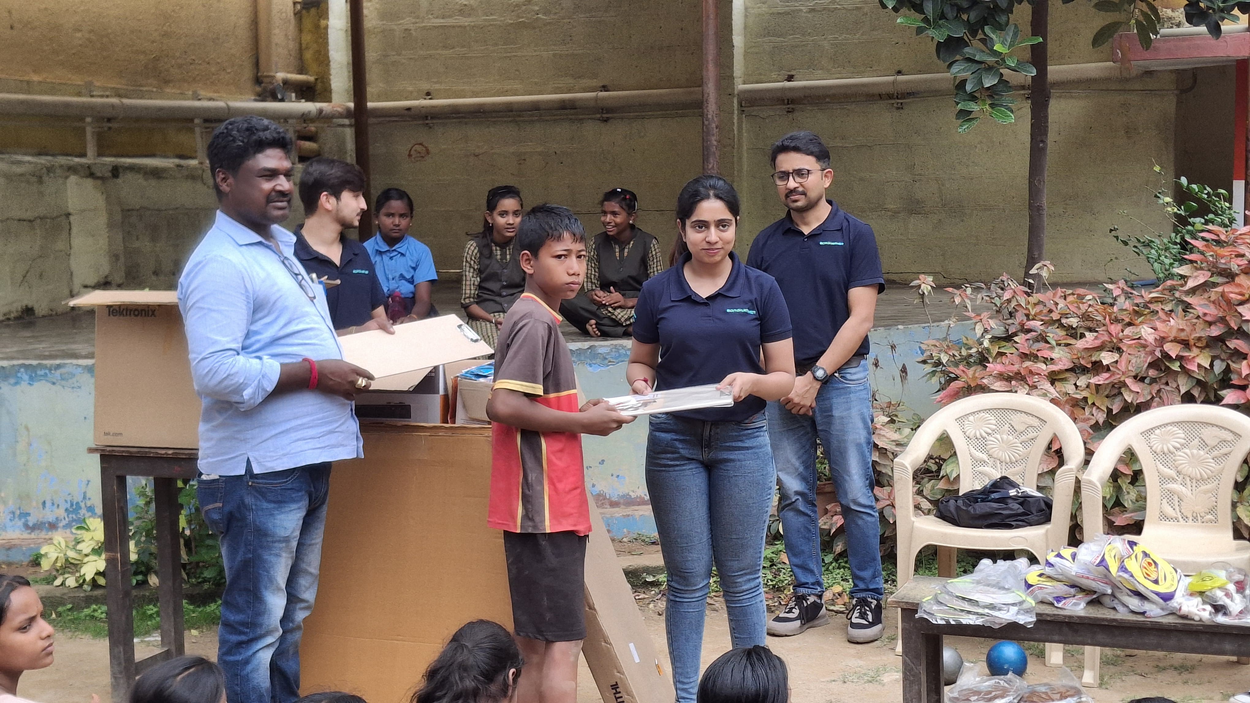 CSR Initiative - Donation of Sports Equipments
