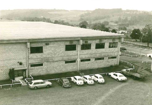 Vintage image of building
