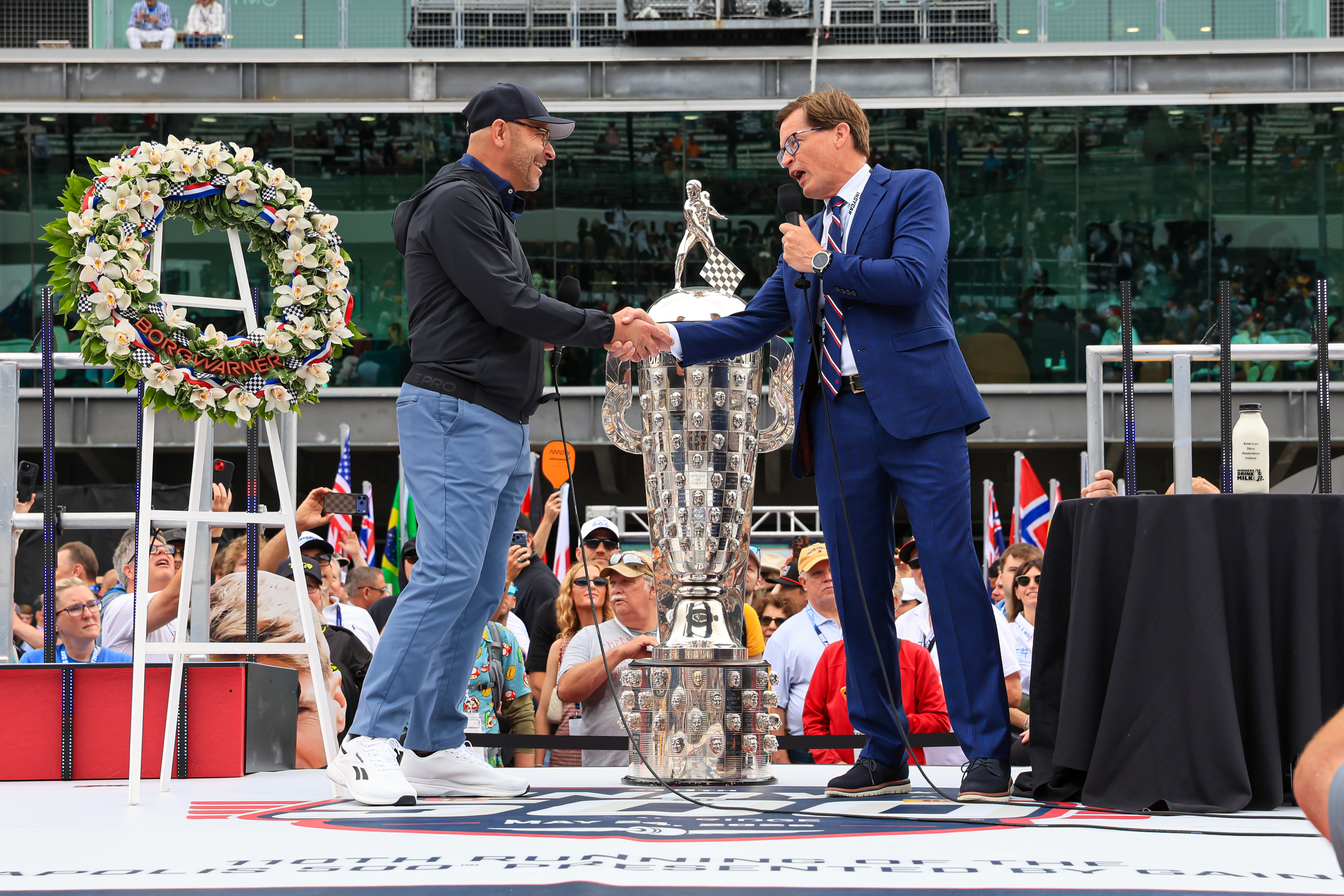 Borg-Warner Trophy® Awarded to 2026 Indianapolis 500 Winner Felix