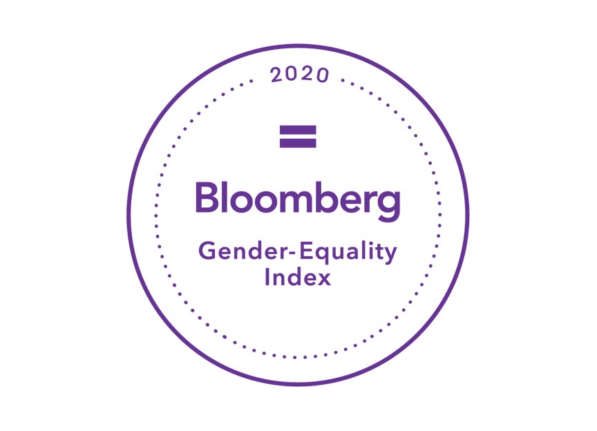 2020 Bloomberg Gender-Equality Index Logo