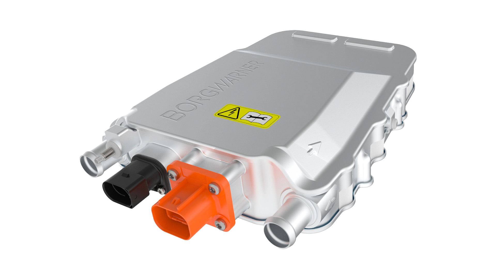 BorgWarner high voltage coolant heater on transparent background