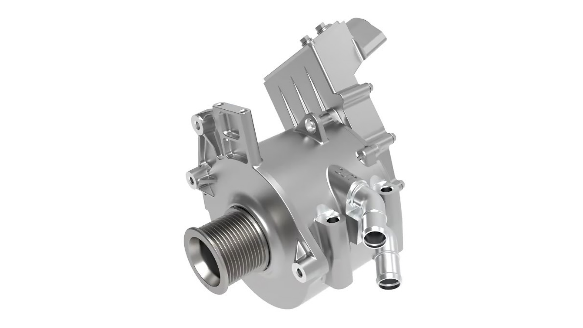 BorgWarner eMotor on transparent background