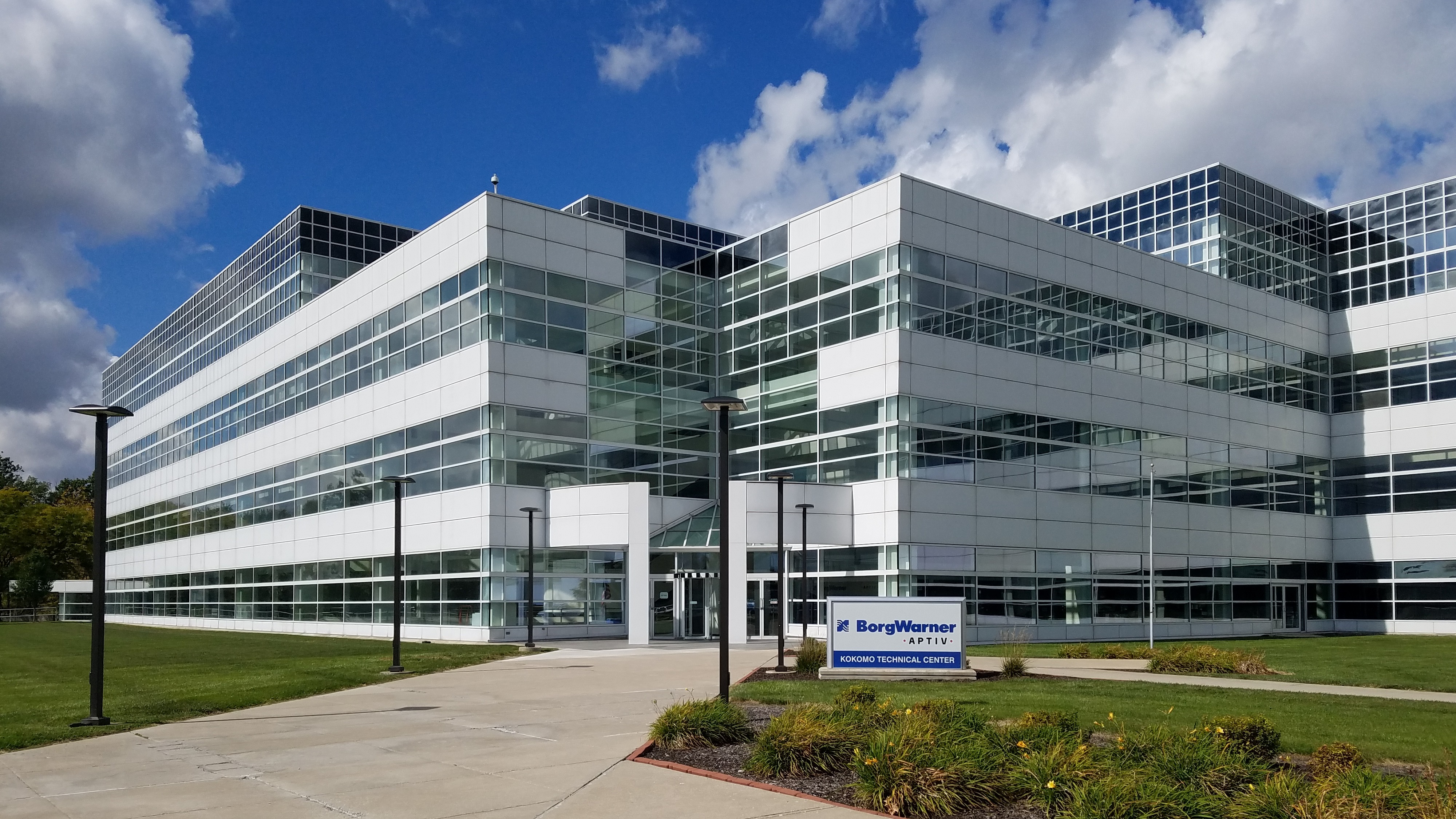 Outside of building