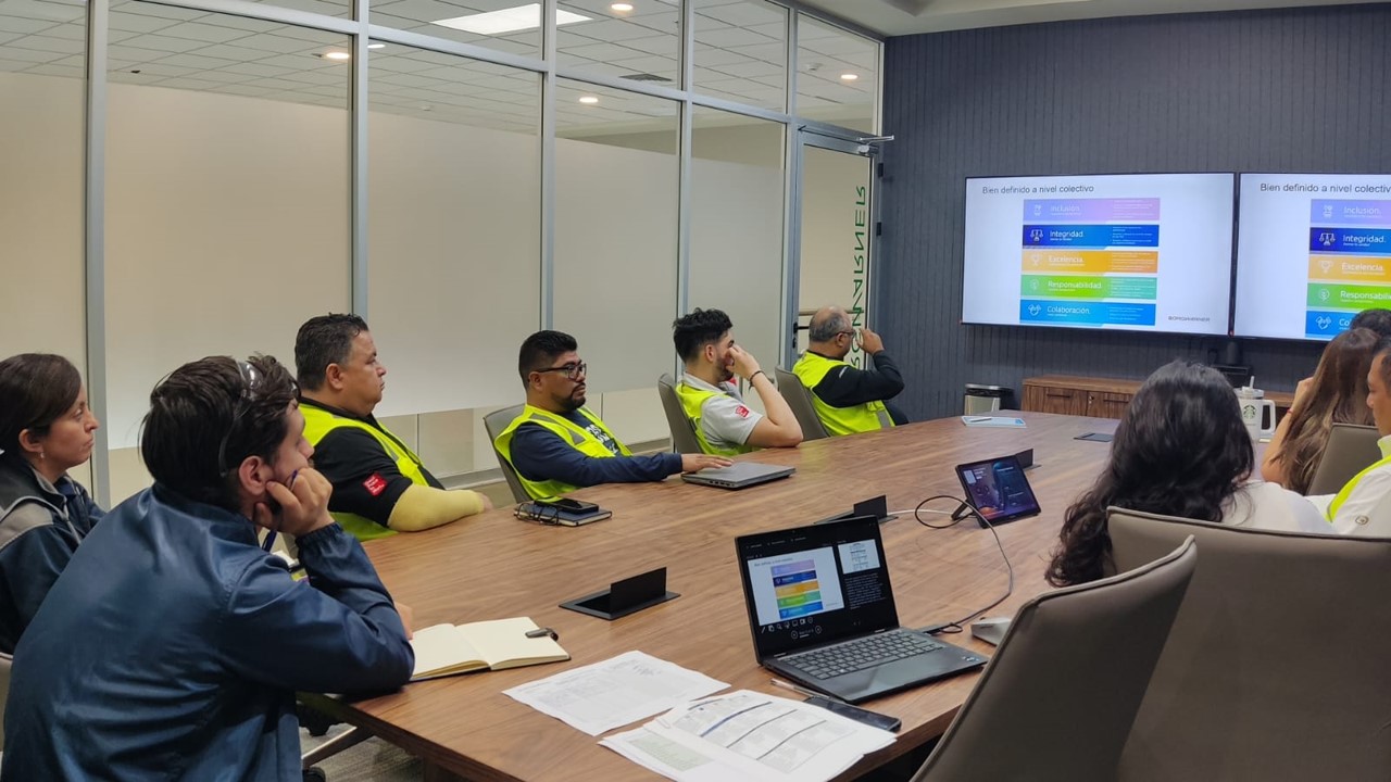 People around conference table